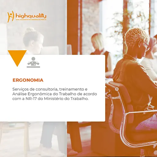 gestão ergonômica conforme exigências NR 17