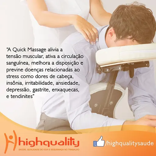 Quick massage no trabalho vantagens e resultados
